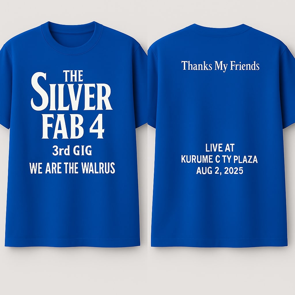 THE SILVER FAB4 3rdGIG WE ARE THE WALRUS