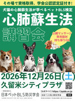 犬と猫の心肺蘇生法講習会＠ペットＢＬＳ検定