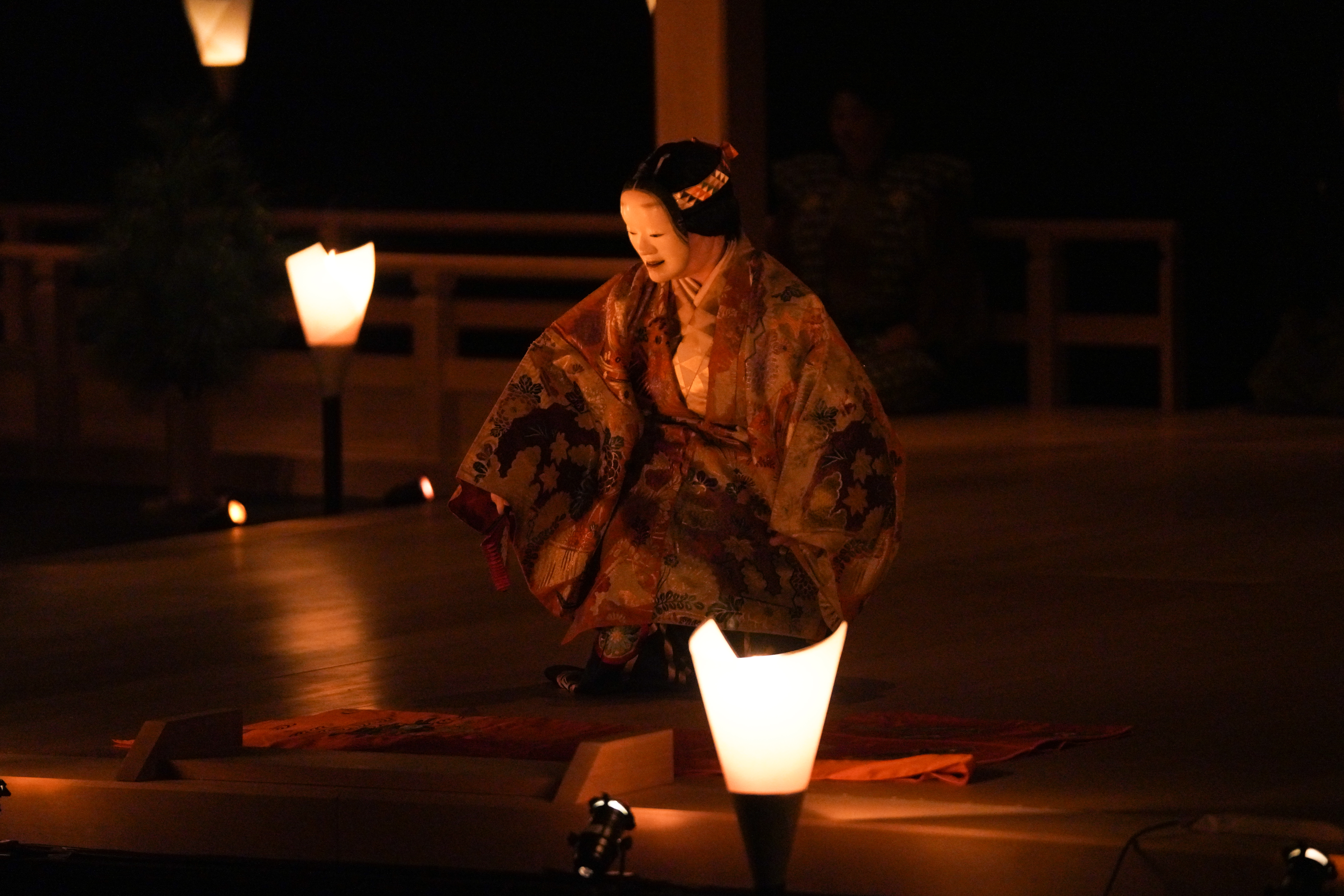ろうそく能『葵上』解説＆アフタートーク レポート
